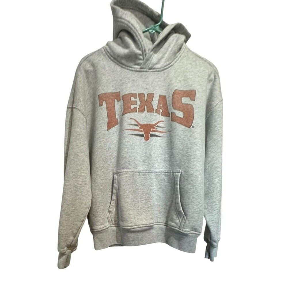 Hollister Boxy Fit Size XS Texas Longhorns 2005 National Champs Hoodie Pullover